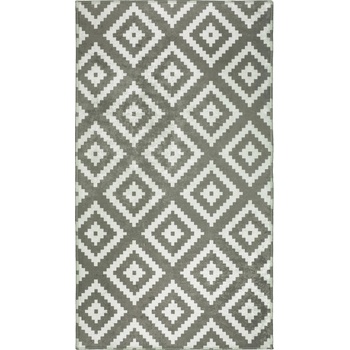 Vitaus Светлокафяв и кремав килим за миене 80x50 cm - Vitaus (KRN-9548-50x80)