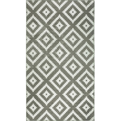 Vitaus Светлокафяв и кремав килим за миене 80x50 cm - Vitaus (KRN-9548-50x80)