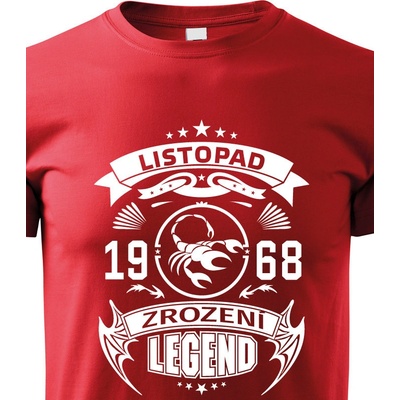 Dětské tričko Zrození legendy ČervenáCanvas Dětské tričko Bezvatriko.cz 1