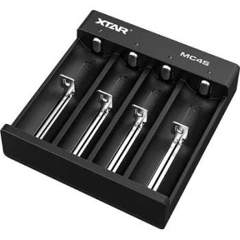 XTAR Зарядно у-во XTAR USB Type-C MC4S, Universal Charger, LiIon & NIMH (MC4S)