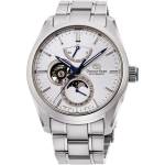 Orient Star RE-AY0002S Мъжки часовник - Автоматичен, Лунна Фаза, Бял Циферблат, Полу-Скелетон, 41мм, Резерв 50ч, 100м Водоуст Часовници