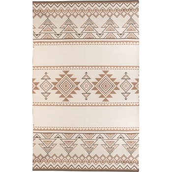 Green Decore Бежов и кафяв двустранен килим за открито, изработен от рециклирана пластмаса , 120 x 180 cm Afra - Green Decore (S11032_102)