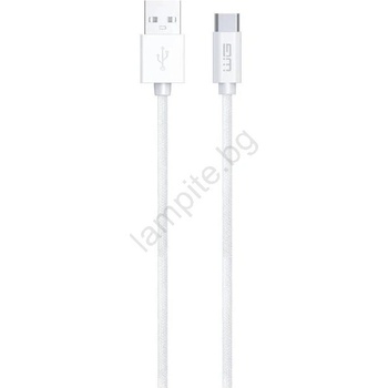 WINNER GROUP-WG - USB кабел USB-C / USB-A 60W 2m бял (WN0011)