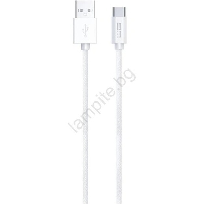 WINNER GROUP-WG - USB кабел USB-C / USB-A 60W 2m бял (WN0011)