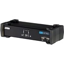 KVM prepínače Aten CS-1762A 2-Port DVI USB 2.0 KVMP Switch, 2x DVI-D Cables, 2-port Hub, Audio