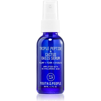 Youth To The People Oasis Triple Peptide + Cactus Serum серум за лице на лицето и шията 30ml
