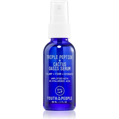 Youth To The People Oasis Triple Peptide + Cactus Serum серум за лице на лицето и шията 30ml