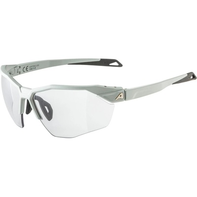 Alpina Очила за колоездене Alpina Twist Six S HR V Cat. 1-3 Sunglasses - Smoke / Grey Matt / Varioflex Black - размер One Size (205-3734-0211)