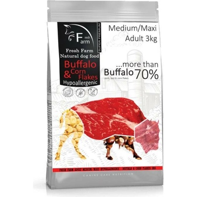 Fresh Farm Adult Medium & Maxi Intolerance Buffalo & Cornflakes 3 kg