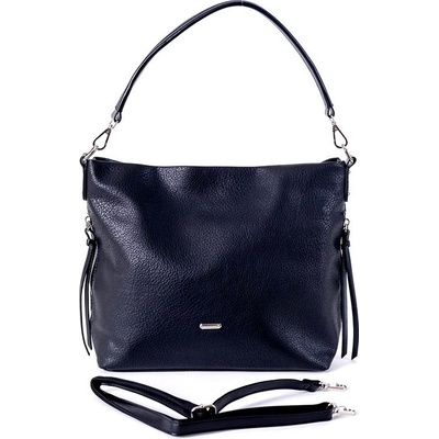 David Jones Paris Středně velká kabelka na rameno i crossbody 6727-2A černá