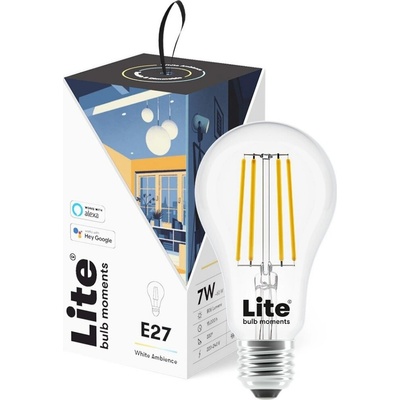 Lite Bulb Moments White Ambience E27 Google Home, Amazon Alexa , 3 ks