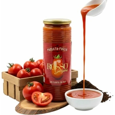 Little Sicily Rosso Gargano Passata Tradiční rajčatová omáčka z Apulie 690 g