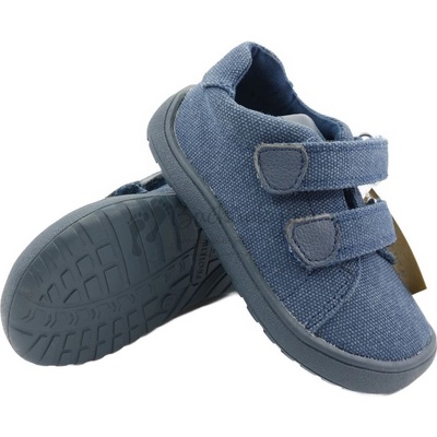 Protetika dětské plátěné barefoot boty KORO Navy – Hledejceny.cz