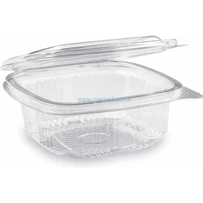 SAHM Miska hranatá priehľadná PP 250ml100012268