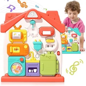Man Yuk Toys Интерактивна занимателна дъска със звук и светлина, 24 см (yl516)