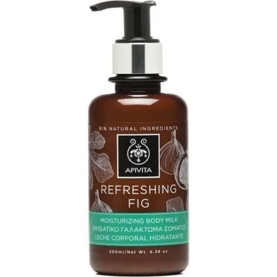 APIVITA Освежаващ лосион за тяло смокиня , Apivita Refreshing Fig Moisturizing Body Milk , 200ml