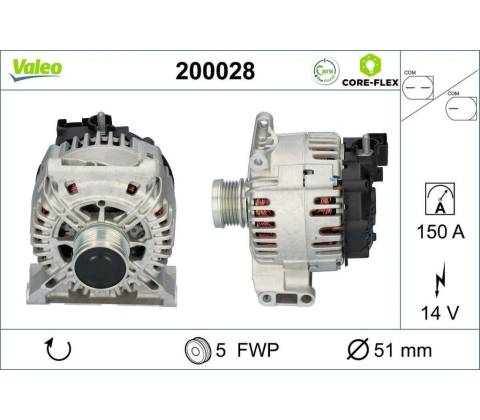 Generátor VALEO 200028