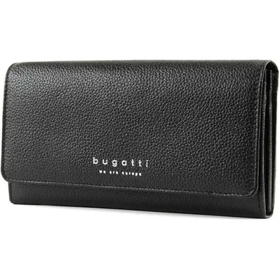 Bugatti Кожен портфейл Bugatti Linda Continetal, дамски, черен (49 3677 01)