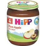 HiPP Био Пюре HiPP Сливи и ябълки 125 гр. - 4+ месеца