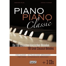 Piano Piano Classic mittelschwer mit 3 CDs Thurner StefanPaperback