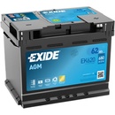 Exide AGM 12V 62Ah 680A EK620