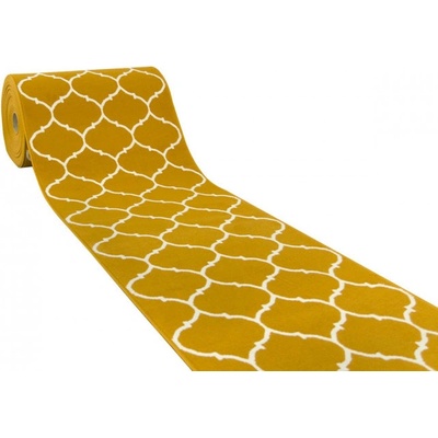 Nej-koberce Luna 502682/89955 hořčicový metráž 80 cm