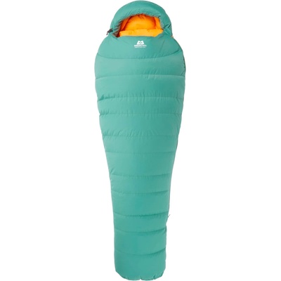 Mountain Equipment Дамски пухен спален чувал Mountain Equipment Women's Glacier 450 Down sleeping bag - Sage - размер Regular (513-1726-0112)