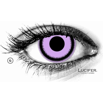 Lucifer Crazy čočky - nedioptrické - MYSTIC PURPLE 2 čočky