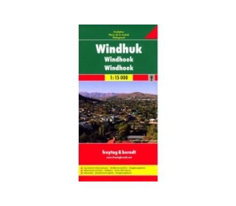 Plán města Windhoek