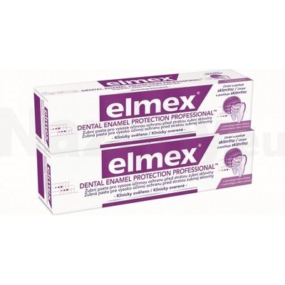 Elmex Dental Enamel Protection Professional 2 x 75 ml + Elmex 400 ml