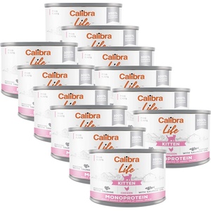 Calibra Cat Life Kitten Пиле 12 x 200 г