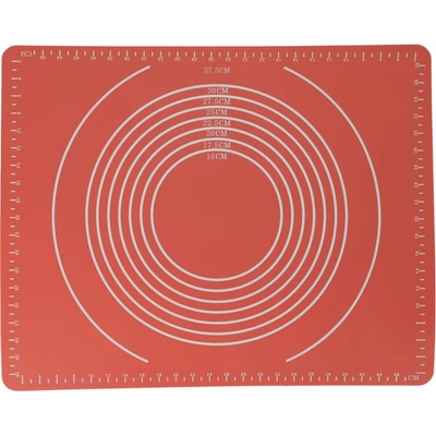 La Cucina Silikonová pečící podložka, 50 x 40 cm, červená červená