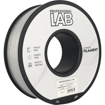 Professional Lab FG-P11-E1, 3D филамент, ABS+, 1, 75mm, 1000g, Прозрачен (Transparent) (FG-P11-E1)