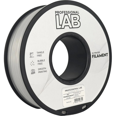 Professional Lab FG-P11-E1, 3D филамент, ABS+, 1, 75mm, 1000g, Прозрачен (Transparent) (FG-P11-E1)