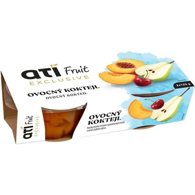 ATI Fruit Exclusive Ovocný koktejl 2 x 120 g – Zboží Dáma