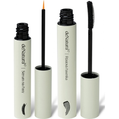 deNatura Sérum na řasy 3 ml + Objemová řasenka černá 6 ml – Sleviste.cz