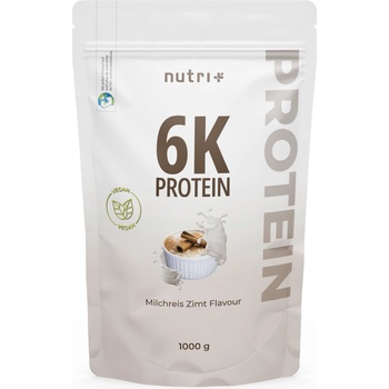 nutri + Протеин на прах Vegan 6K - Rice Pudding-Cinnamon
