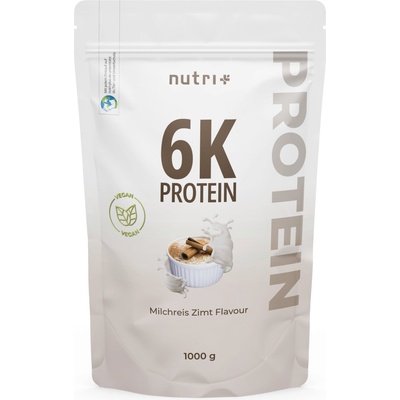 nutri + Протеин на прах Vegan 6K - Rice Pudding-Cinnamon