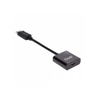 CLUB3D DisplayPort 1.2 to HDMI 2.0 UHD Active Adapter