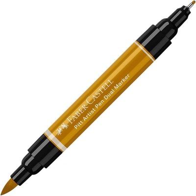 Faber-Castell Маркер Pitt Artist Dual, № 268, зелено злато (1010160207)
