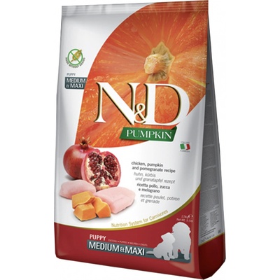 N&D dog GF Adult maxi chicken & pomegranate 12 kg