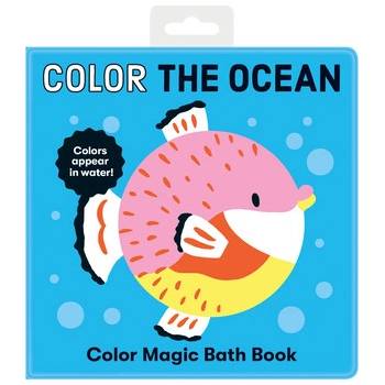 Color the Ocean Color Magic Bath Book MudpuppyBath book