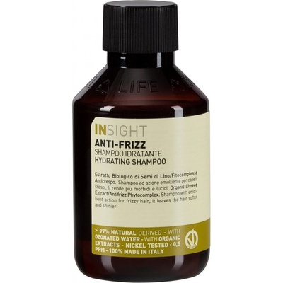 Insight AntiFrizz šampon pro kudrnaté suché a obtížně zvladatelné vlasy 100 ml