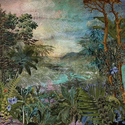 Komar Vliesová fototapeta Cours Fluvial rozměry 250 x 250 cm