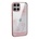 DEVIA Crystal Flora Case - поликарбонатов кейс с кристали Сваровски за iPhone 13 (розово злато)