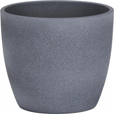 Scheurich květináč 920 Dark Stone 19 cm antracitový