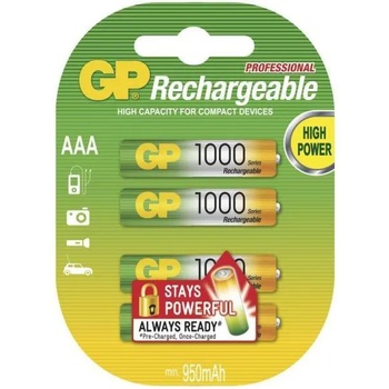 GP Batteries AAA 1000mAh (4)
