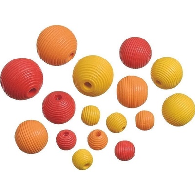 Knorr Prandell Микс дървени мъниста 20 бр. -Yellow/Red (216023111)