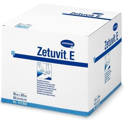 Zetuvit E Kompres nesterilní 20 x 20cm 50 ks
