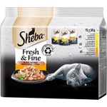 Sheba Fresh & Fine консерви за котки, пилешки избор 15 x 50 г